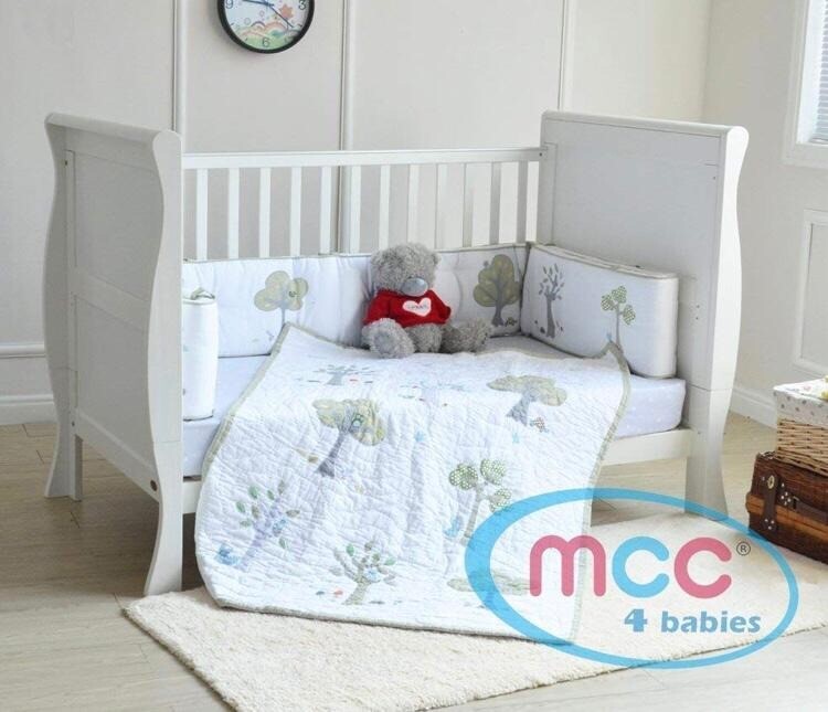 savannah sleigh cot bed